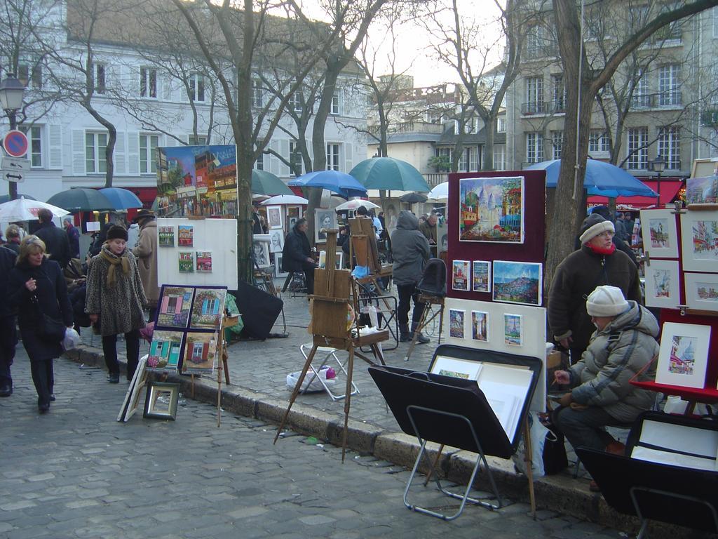 파리 Duplex De Charme Au Coeur De Montmartre 아파트 외부 사진